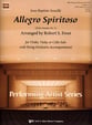 Allegro Spiritoso Orchestra sheet music cover